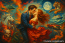 Love so wild, it burned the rules, rode the storm, and kissed chaos on the mouth. #arts